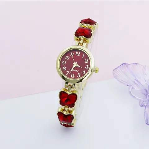 Luxe Dames Vlinder Armband Horloge Mode Ronde Wijzerplaat Strass Ingelegd Metalen Quartz Horloge Voor Vrouwen Sieraden