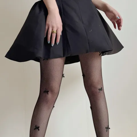 Lolita Sexy Polyester Netzstrumpfhose Mit Schleifendekor Für Damen Slim Fit Dünne Maschenstrumpfhose Clubwear Party Strumpfwaren