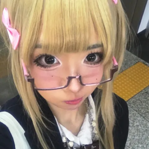 Cyberpunk Y2K Metall Halbgestell Brille Damen Lolita Cosplay Retro Unteres Halbgestell Brillen Mode Party Dekorative Brille