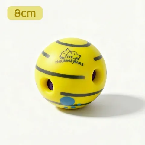 Ballon Jouet Siffleur pour Chien Jouet à Mâcher en Vinyle Durable pour Grands Moyens Petits Chiens Balle Sonore Interactive Fournitures pour Animaux