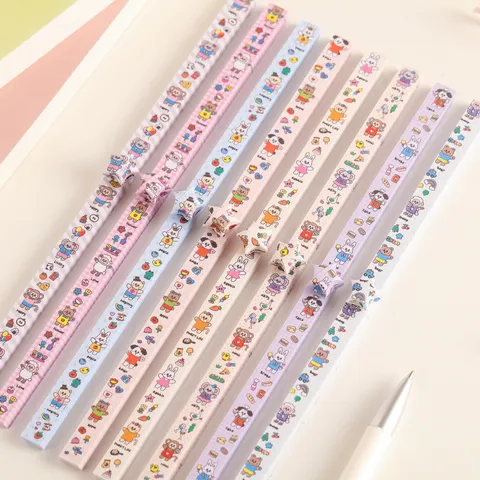 Cute Cartoon Lucky Star Origami Paper Strips DIY Handicraft Paper Materials For Students Handmade Wishing Star Folding Strips