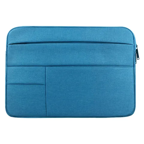 Waterproof Polyester Laptop Sleeve Bag Multifunctional Business Briefcase With Multiple Zipper Pockets For Notebook Computer
