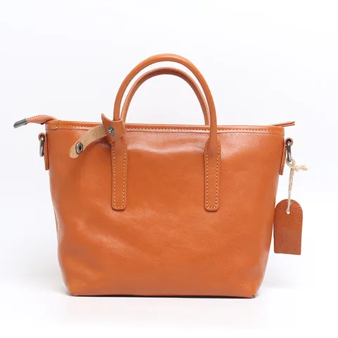 Borsa a Mano da Donna in Vera Pelle Borsa a Tracolla Casual per Pendolari Borsa Quadrata con Manico Superiore Stile Vintage Borsa Abbinabile Quotidiana
