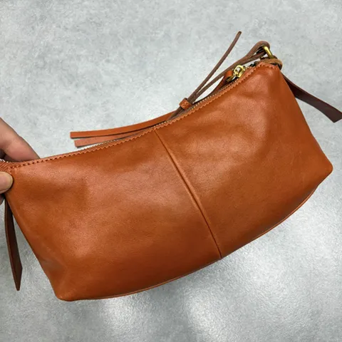 Borsa a Tracolla in Vera Pelle da Donna Retro Casual Borsa a Tracolla Pelle Pieno Fiore Piccola Borsa Quadrata Con Nappa
