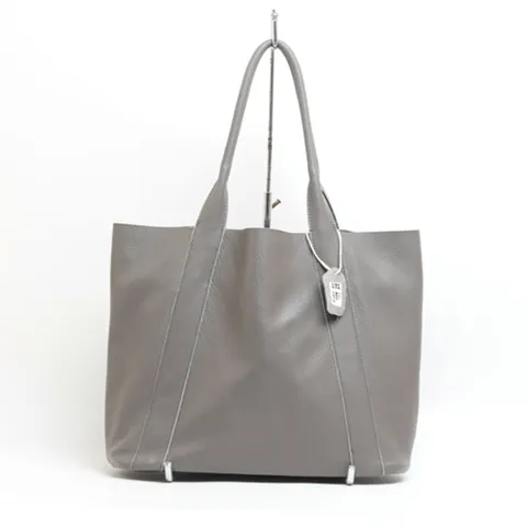 Borsa Tote Grande Capacità da Donna in Vera Pelle Bovina Borsa Casual per Commuting Borsa a Tracolla Vintage