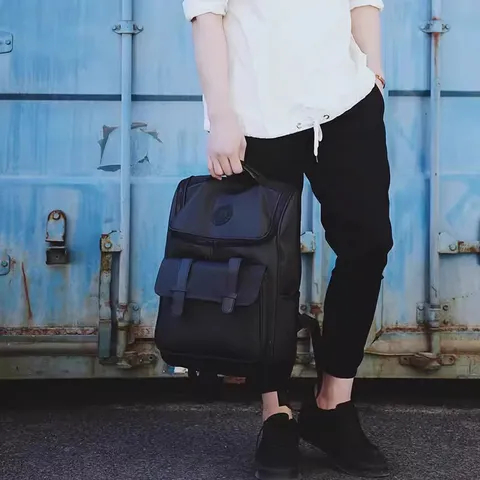 Waterproof Oxford Cloth Backpack Large Capacity Business Travel Laptop Backpack Casual School Bookbag For Men Women
