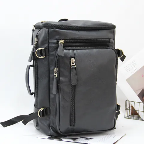 Men's Large Capacity Business Backpack Multifunctional Travel Laptop Backpack
