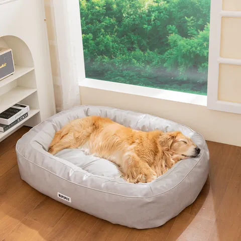 Waterproof Dog Bed Large Pet Sofa Breathable Soft Dog Mat Four Seasons Washable Rectangular Sleeping Bed For Medium Large Dogs