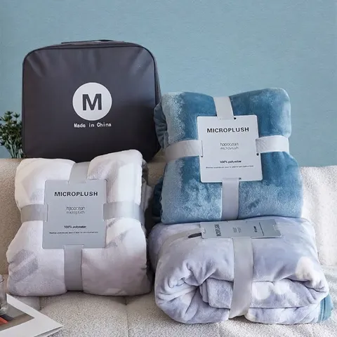 Effen Kleur Flanellen Deken Zachte Warme Polyester Woondeken Voor Bank Kantoor Middagdutje Slaapkamer Europese Stijl Pluche