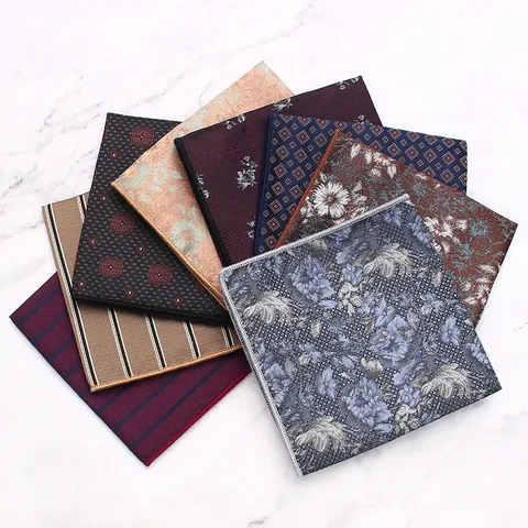 Heren Borstzakje Polyester Bedrukt Formeel Pak Geometrisch Patroon Bruiloft Zakelijk Pochette