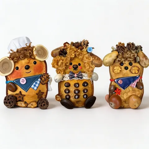 Fait Main Mignon Peluche Animal Poupée Gousse Pendentif Créatif Guérison Rembourré Jouet Sac Suspendu Ornement Décoration Cadeau