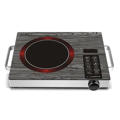 Estufa Eléctrica de Cerámica Doméstica Multifuncional Cocina Infrarroja de Alta Potencia Control Táctil