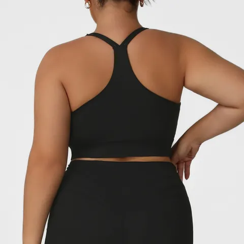 Soutien-Gorge de Sport Grande Taille Anti-Choc Fitness Gym Entraînement Yoga Débardeur Respirant Vêtements de Sport Pour Femmes