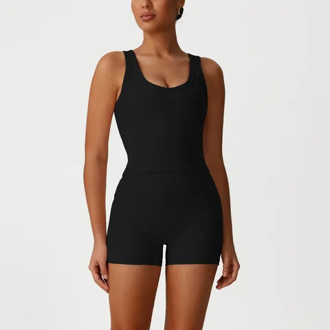 Conjunto de Fitness Yoga de Secado Rápido para Mujer Top Corto Deportivo y Pantalones Deportivos Transpirables de Talle Alto
