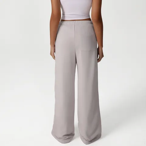 Damen Casual Loose Gerade Sweatpants Hoher Bund Kordelzug Athletische Yoga Jogger Hose Tägliche Workout Unterteil