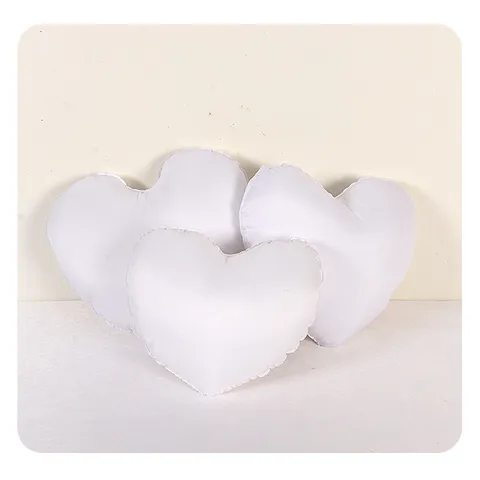 Heart Shaped Pillow Insert Fluffy Soft Throw Pillow Core Polyester PP Cotton Decorative Pillow Insert For Sofa Bed