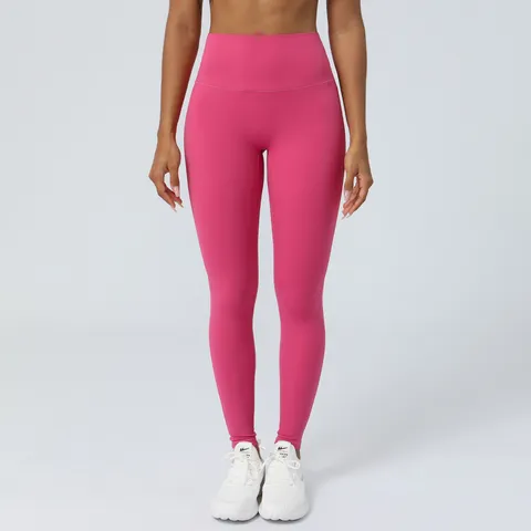 Pantaloni da Yoga a Vita Alta Sollevamento Glutei da Donna Asciugatura Rapida Elastico Fitness Corsa Leggings Sportivi