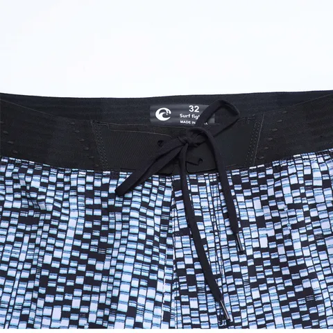 Short de Plage à Séchage Rapide pour Hommes Short de Bain Extensible dans les Quatre Directions Sportif Décontracté Été Fitness