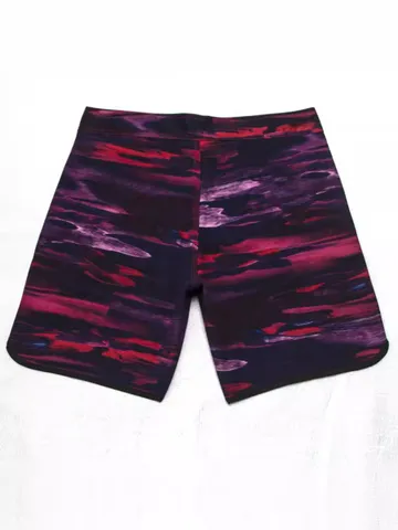Men's Quick Dry Board Shorts Casual Summer Beach Swimwear Four-Way Stretch Solid Color Drawstring Swimming Trunks