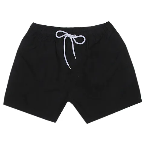 Pantaloncini da Mare Tinta Unita Casual da Uomo Asciugatura Rapida Estiva Spiaggia Costume da Bagno Sport Allenamento Casual Shorts