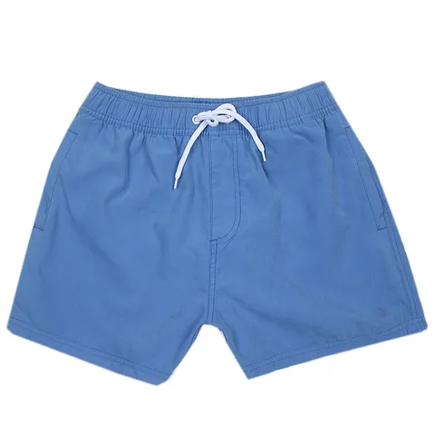 Pantaloncini da Mare Tinta Unita Casual da Uomo Asciugatura Rapida Estiva Spiaggia Costume da Bagno Sport Allenamento Casual Shorts