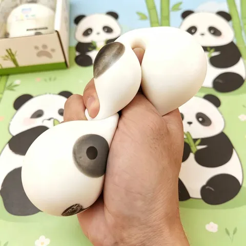 Schattig Panda Squishy Speelgoed Langzaam Stijgend Stressverlichtend Fidget Speelgoed Schattig Dier Zacht Squeeze Speelgoed Voor Kinderen Volwassenen Leuk Cadeau