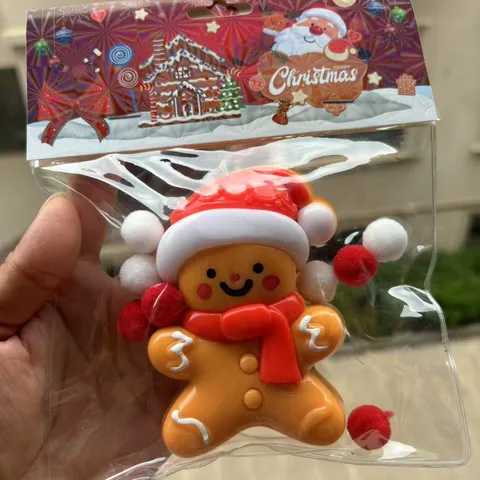Jouet Squishy de Noël Père Noël Eln Bonhomme de Neige Lente Remontée Soulagement du Stress Mignon Cadeau de Fête