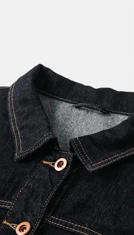 Men's Japanese Retro Solid Color Lapel Denim Vest Loose Casual Sleeveless Multi-Pocket Outerwear Cotton Blend Jacket