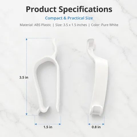 Household Toilet Seat Lifter Plastic Detachable Toilet Lid Lifter Clean Hands Practical Bathroom Accessory
