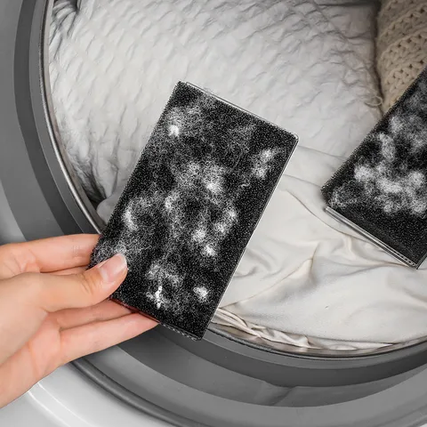 Double Sided Lint Remover Reusable Pet Hair Remover Laundry Sponge Brush For Clothes Sofa Carpet Cleaning Tool