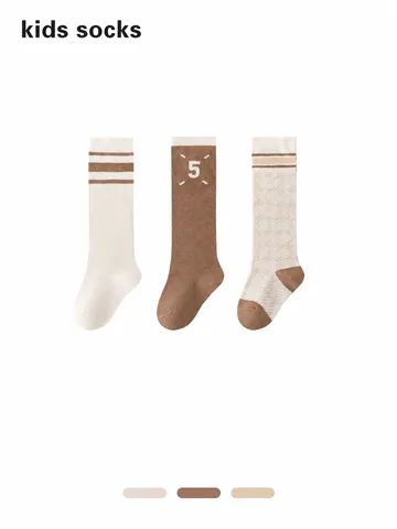 Infant Over The Knee Cotton Long Socks Cute Striped Newborn Toddler Knee High Socks Baby Warm Winter Hosiery