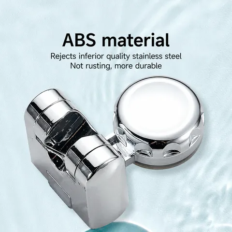 Adjustable Shower Head Holder Punch-Free Suction Cup Shower Bracket Wall Mounted Bathroom Shower Nozzle Support Stand