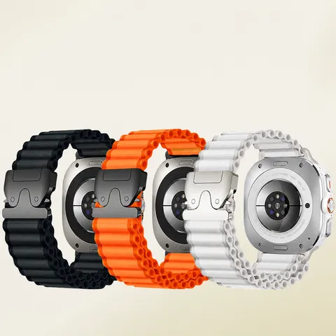 Louri Rologiou apo Nylon gia Athlimata Exoterikou Horou Plemeno Anapneousimo Brachio-vramachio gia Axesouar Smartwatch