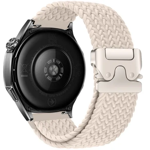 Cinturino per Orologio in Tessuto di Nylon Con Fibbia per Paracadute in Metallo Cinturino di Ricambio Traspirante per Accessori Smartwatch