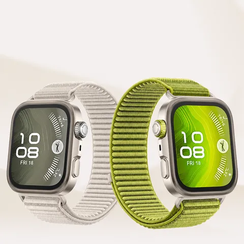 Nylon Geweven Lus Horlogeband Vervangingsband Sport Ademende Polsband Compatibel Met Smartwatch Serie