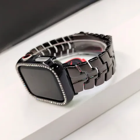 Roestvrij Staal Metalen Horlogeband Vervangende Band Mecha Stijl Schakelarmband Voor Apple Watch Series Ultra