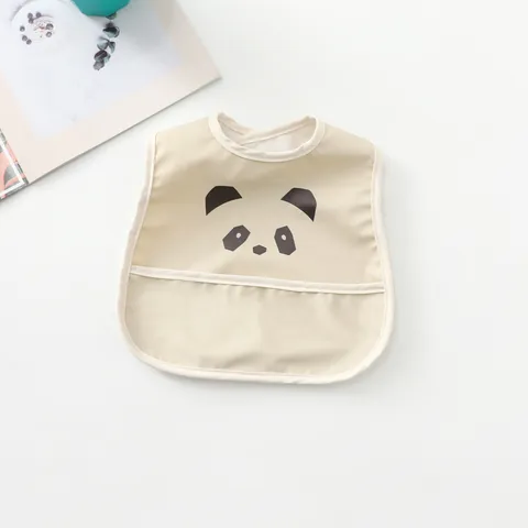 Waterproof Baby Bibs Cute Cartoon Animal Infant Feeding Bibs Toddler Waterproof Saliva Towel Washable Baby Eating Bib