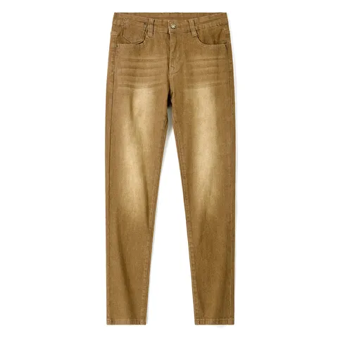 Herren Casual Slim Fit Denim Jeans Vier Jahreszeiten Klassische Gerade Hose