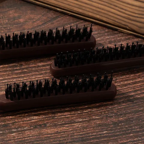 Professional Boar Bristle Teasing Hair Brush Pointed Tail Salon Styling Comb For Hair Care Styling Tool