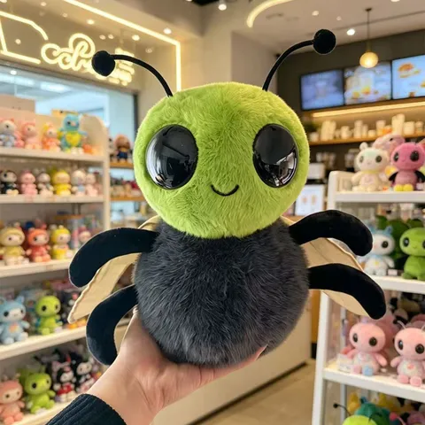 Skurriles Außerirdisches Insekt Plüschtier Süße Gestopfte Puppe Weiche Cartoon Tierfigur Spielzeug Geburtstagsgeschenk Für Besten Freund