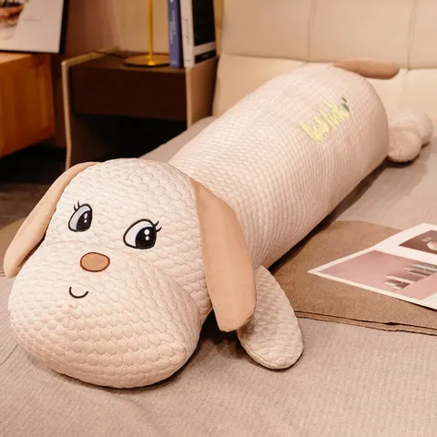 Cuscino per il Corpo Animale in Fibra di Viscosa Rinfrescante Cane Coniglio Carino Cuscino Compagnon di Sonno Peluche per Donne