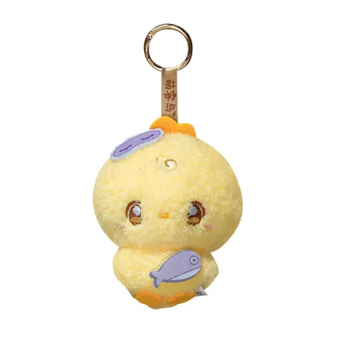Carino Portachiavi Animale in Peluche Morbido Bambola di Peluche Cartone Animato Ciondolo Borsa Kawaii Giocattolo di Peluche Regalo Per Ragazze e Donne