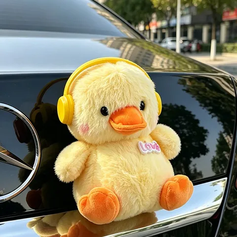 Simpatico Peluche Animale Cartone Animato Ciondolo Decorazione Bagagliaio Auto Capibara Dinosauro Coniglio Orsetto Giocattolo