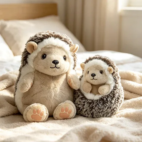 Lindo Peluche De Erizo Juguete Suave Muñeca De Animal Dibujos Animados Esponjoso Erizo Bola Colgante Regalo De Cumpleaños Para Niños Y Adultos