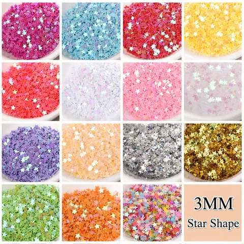Paillettes Étoiles Et Glitter Pour Nail Art Remplissage De Résine Fabrication De Bijoux DIY Et Accessoires De Vêtements Décoration