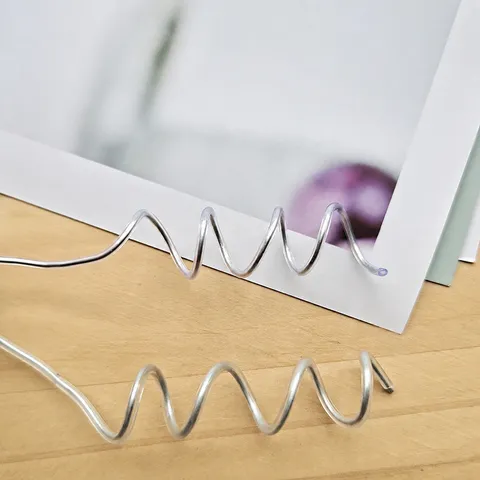 Fil en Aluminium et en Fer Recouvrant de Plastique pour Bricolage pour Squelette de Poupée Bord de Chapeau Bonsai Mise en Forme Accessoires Fait Main