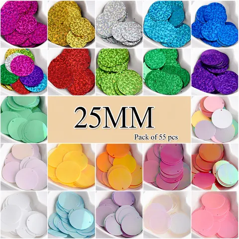 Paillettes Rondes Irisées Paillettes Vrac Pour Couture Main Garnitures Vêtements Accessoires Bricolage