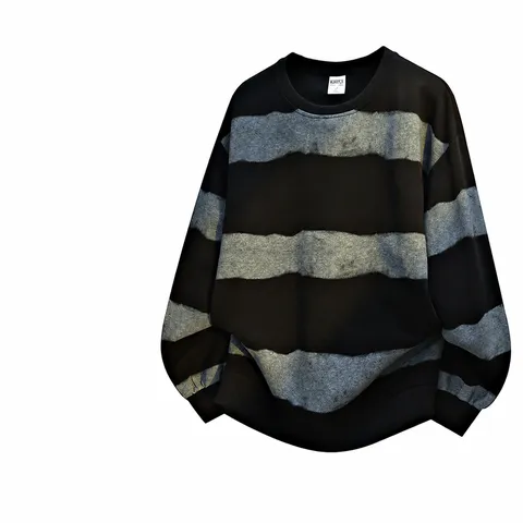 Herren Casual Farbblock Kapuzenpullover Herbst Übergröße Locker Langarm Pullover Sweatshirt Trendiges Top