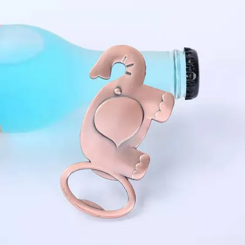 Creatieve Metalen Olifant Flesopener Legering Dier Bier Flesopener Huwelijk Bedankje Feest Promotie Souvenir