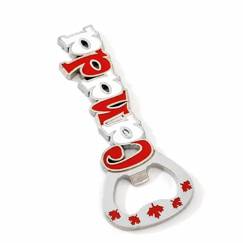 Canada Vlag Metalen Sleutelhanger Flesopener Souvenir Sleutelring Geemailleerde Nationale Vlag Esdoornblad Reiscadeau Accessoires